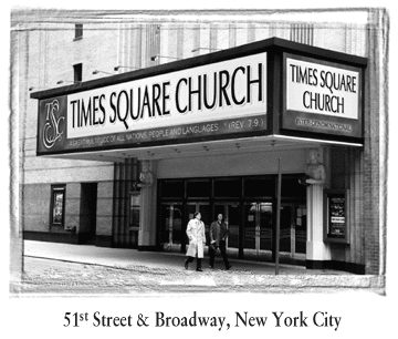 Come visit Times Square Church!